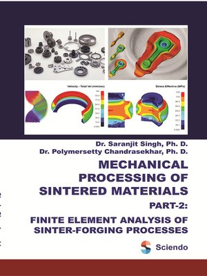 cover image of Mechanical Processing of Sintered Materials